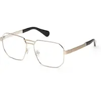 Max & Co Lunettes de Vue Max &amp;co MO5194 56/15/140 Shiny pale gold Front metal circle galvan WOMAN MO5194