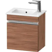 Duravit Sivida bâti-support pour lavabo, charnières à droite, poignée profilée chromée, 400x287x443mm, pour ME by Starck, SV4642R10790000