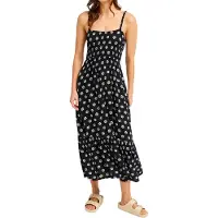 Roxy Robe SUNRISE COASTLINE PRINTED femmes - Noir - EU M