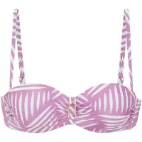 LASCANA Hauts de bikini lilas / blanc