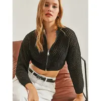 Bianco Lucci Cardigan noir