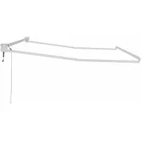 vidaXL Structure de store électrique, 3,5 x 2,5 m, blanche