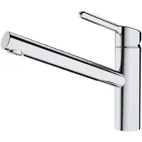 Franke Robinet ORBIT en CHROME avec bec fixe / Robinet de cuisine / Mitigeur monocommande