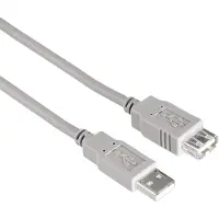 Hama Câble d'extension USB 2.0 3m gris