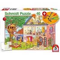 Sonstige Verlage Puzzle 40T. Bricoleurs assidus