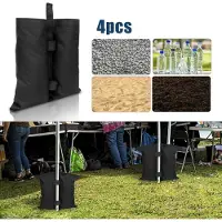 Izrielar 4X Sacs de sable pour pavillon – Poids pour tentes pour alourdir les pieds des pavillons et des tentes