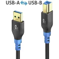 PureLink FlexInstall câble USB-A vers USB-B USB 3.0 5Gbps 2.00m - Installer Pack 20 pcs. (2 m, USB 3.2 Gen 1, 10 W)