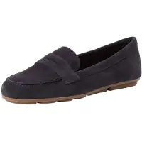 Tamaris Mocassins en cuir pour femme 1-24203-46, pointure : 37 EU, couleur : gris