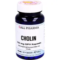 Hecht Pharma GmbH Geschäftsbereich Handelsware GALL PHARMA Choline 100 mg GPH, gélules, 60 gélules