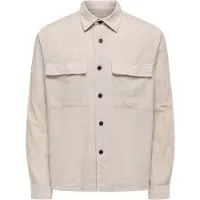Only & Sons Chemise 'ONSCaiden' greige