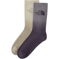 The North Face Everyday Dip Dye Crew Socks 2 Pairs Beige,Gris EU 40-42