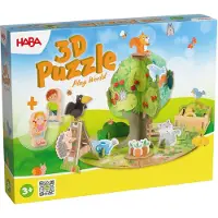 HABA Sales Gmbh & Co.KG 40 pièces 3D Puzzle Verger avec 2 figurines en bois 1307178001