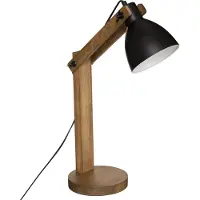 Atmosphera Lampadaire CUBA, hauteur 56 cm, en bois