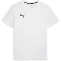 Puma T-Shirt fonctionnel 'teamGoal' noir / blanc