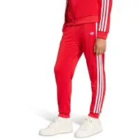 Adidas Originals Sst Track Bottoms Enfant - Pantalons, Rouge - Taille 159 - 164 CM - Poly Mesh