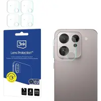 3MK - Lens Protection (4 pack) - Oppo Find X9 - Clear (4 pcs, Oppo Find X9), Téléphone portable : film de protection, Transparent