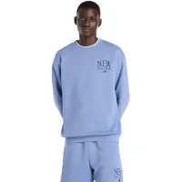 New Balance fleece Homme - Sweats, Bleu - Taille L - Jersey de coton