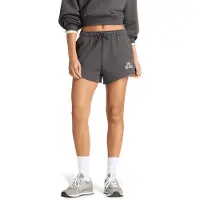 New Balance Terry Femme - Shorts, Noir - Taille XL - Jersey de coton