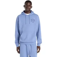 New Balance fleece Homme - Sweats à capuche, Bleu - Taille S - Jersey de coton