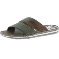 Rieker Nu-pieds casual en Vert kaki Simili cuir 42