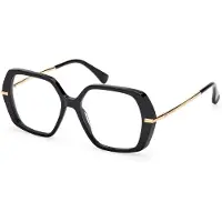 Max mara Lunettes de Vue MM5175 52/15/135 Shiny black Front acetate WOMAN MM5175