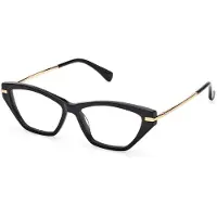 Max mara Lunettes de Vue MM5176 53/14/135 Shiny black Front acetate WOMAN MM5176
