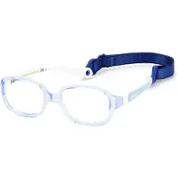 Polaroid Kids Lunettes de Vue PLD K002 40/14/105 Azure white Polyamide frames KIDS PLD K002