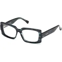 Max mara Lunettes de Vue MM5189 54/16/135 Green horn Front acetate WOMAN MM5189