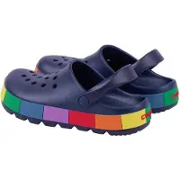 Coqui Chaussures femme Sabots NIKO Navy Spectrum bleu foncé 41