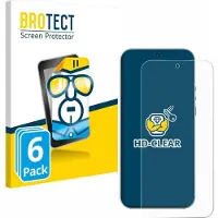 BROTECT Protection Clair (6 pcs, Xiaomi 17 Ultra), Téléphone portable : film de protection, Transparent