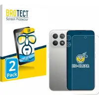 BROTECT Protection Clair (2 pcs, Xiaomi Poco F8 Pro), Téléphone portable : film de protection, Transparent