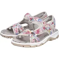 Rieker Damen Trekking Sandalen Bunt