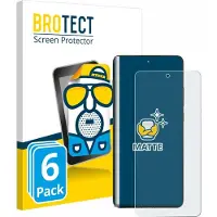 BROTECT Protection Mat (6 pcs, Motorola Edge 70), Téléphone portable : film de protection, Transparent