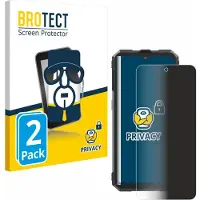 BROTECT Protection Anti-Espion (2 pcs, Cubot King Kong Kong), Téléphone portable : film de protection, Transparent