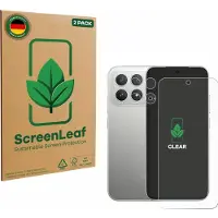 ScreenLeaf Film de protection d'écran, Protection d'écran Écologique, Clear, Anti-Rayures (2 pcs, Xiaomi Poco F8 Pro), Téléphone portable : film de protection, Transparent
