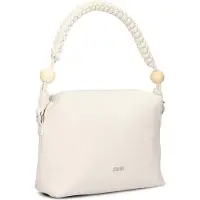 Zwei Sac bandoulière 'Perla' blanc cassé