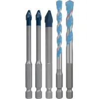 Bosch EXPERT HEX-9 Hard Ceramic & Multi Construction Bohrer-Set, 6/8 mm, 5-tlg. (6 mm, 8 mm)