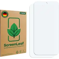 ScreenLeaf Film de protection d'écran, Protection d'écran Écologique, Clear, Anti-Rayures (2 pcs, Oppo Reno 15), Téléphone portable : film de protection, Transparent