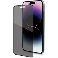 Celly Protecteur d'écran de confidentialité Verre trempé iPhone 15 Pro Max