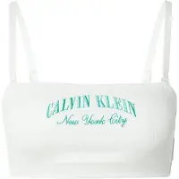 Calvin Klein Lv00qf8710 Bandeau Bra Blanc L Femme