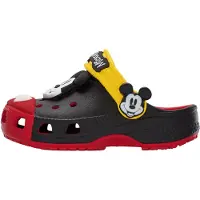 Crocs Chaussures ouvertes 'Mickey Mouse' jaune / rouge / noir / blanc