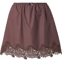 Topshop Jupe 'LANI' chocolat