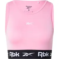 Reebok Cutout Sports Bra Rose L Femme