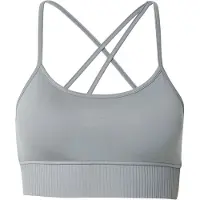 Reebok Soutien-gorge de sport 'LUX' gris