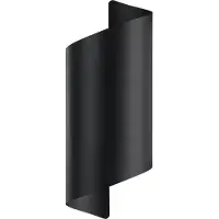 Eglo Applique murale LED pour l'extérieur Montarello, applique murale pour l'extérieur, lampe d'extérieur avec commutateur DIP, métal noir, blanc chaud, blanc neutre, blanc froid, IP44