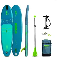 Jobe Aero Sava 8.6 Inflatable Paddle Surf Set Bleu 259 cm / 71 cm