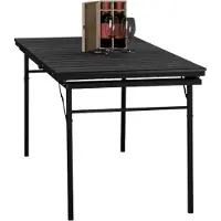 Northix Table de jardin pliante et extensible