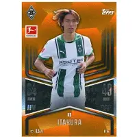Topps FT14 - Ko Itakura - Flex Tech NUMÉROTÉ 25/25 ORANGEN - 2024/2025