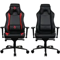 AROZZI Vernazza SoftPU Chaise Gaming - Noir/Rouge