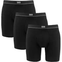 Saxx Essential Boxers 3 Units Noir S Homme